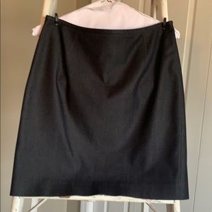 Faux jean suit skirt